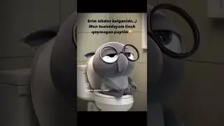 Erim ishdan kelganida men 😊😊