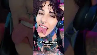 Why did I split my tongue?? 🐍