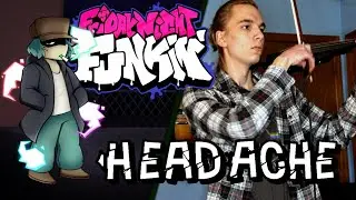 Friday Night Funkin': - Headache (Garcello Mod) [Electric Violin Cover]