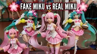 Hatsune Miku Figure Comparison | SAKURA MIKU | EASTER BUNNY MIKU