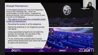 Lecture: SAASST Women Space Scientists