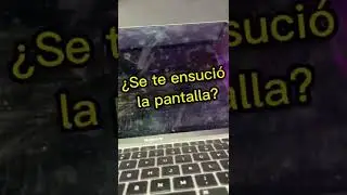 💦 How to CLEAN your notebook / MacBook / PC / computer screen EASILY