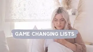6 Lists to Make to Up-Level your Life ☀️