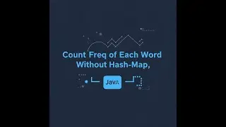 Count frequency of each character in a String without HashMap