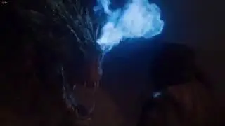 Jon Snow uses Dragon Shouts at Viserion (Fixed)