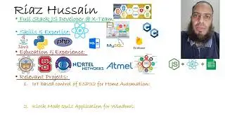 Riaz Hussain Full-Stack JS Developer X-Team