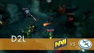 Navi vs EG D2L Game1, Highlight
