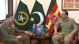COAS Munir meets Australian counterpart at General Headquarters in Rawalpindi