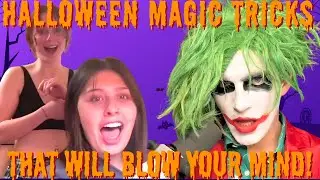 Halloween's MIND-BLOWING MAGIC Tricks You Won't Believe!