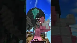 Minecraft But, When You Clutch And Get The Bed In Bedwars #shorts