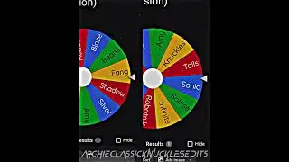 Sonic Wheel of Elimination 3: Sonic vs Fang