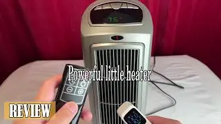 Lasko Oscillating Digital Ceramic Tower Heater Review - Powerful little heater