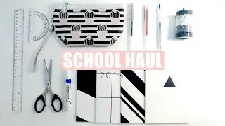 Back to School Supplies Haul 2018 + Essentials // Minimal Notebook // Monica Yap