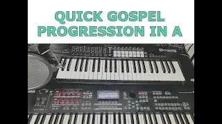 Gospel Progression in A (Learn All Your Keys)