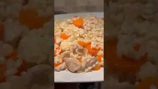 Рис с индейкой 🧡 быстро и вкусно ! 