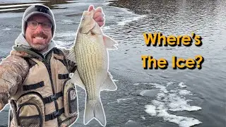 2024 Iowa Ice Fishing | Is It Ever Going To Freeze?