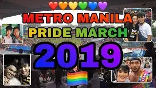 METRO MANILA PRIDE MARCH 2019 feat. LGBT ANGAT + Lloyd Cadena, Sen. Risa Hontiveros and more!