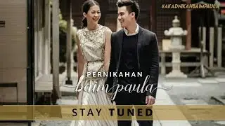 LIVE STREAMING PERNIKAHAN BAIM & PAULA [22 NOVEMBER 2018]