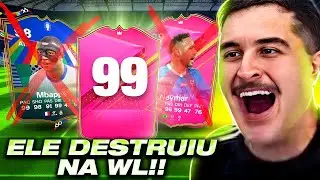 TIREI UM FUTTIES 99 SURREAL!! ELE BOTOU O NEYMAR E MBAPPÉ NO BANCO!!