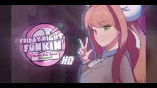 Monika HD mod (FNF)