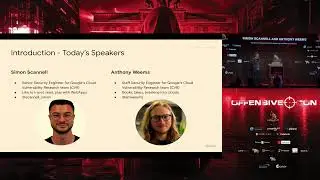 OffensiveCon24 - Simon Scannell and Anthony Weems