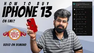 How to buy iPhone 13 on EMI in big Billion days | Step by Step guide | Amazon Sale | Video on demand