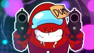 Mini Crewmate Kills 3 FNF Characters | Among Us