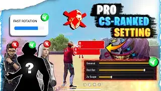 Pro one tap setting for Cs-ranked 🔥 || Free fire headshot setting tamil || One tap sensitivity ✅