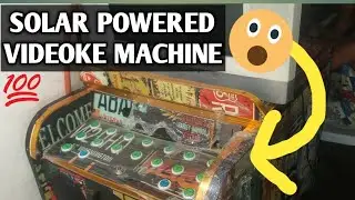SOLAR POWERED VIDEOKE MACHINE / PEYTO LANG MALAKAS