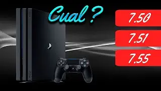 ¿Qué será mejor 7.50 / 7.51 o 7.55? ✔️ PS4 7.5X muy inestable por ahora ❌
