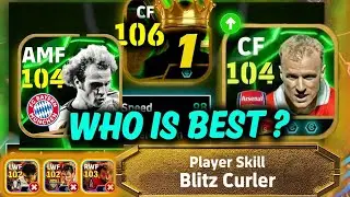 BERGKAMP BLITZ CURLER VS HOENES VS SON🤔: TOP 5 BLITZ CURLER RANKED efootball ||efootball 2025
