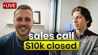Closing A $10,000 SMMA Client LIVE (One Call Close)