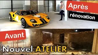 Mon nouvel ATELIER, bientôt équipé !