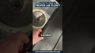 What other tips and tricks do you recommend for the system to have a proper airflow?