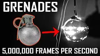Hand Grenades at 5 MILLION FPS! - Ballistic High-Speed
