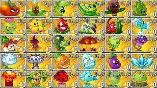 Plants vs Zombies 2 Final Boss - All PREMIUM Plants Power Up vs Zomboss Battlez Zombot