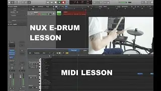 How to use your NUX E-drum as a MIDI controller
