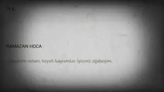 Ramazan Hocanın İtiraflara Cevabı !