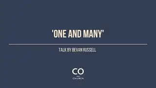 Ephesians 4 - One and Many