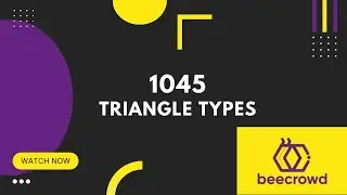 1045 - Triangle Types | Beecrowd Problem Solution Tutorial