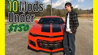 10 Cosmetic Mods Under $150 | 6th Gen Camaro | 2016-2023