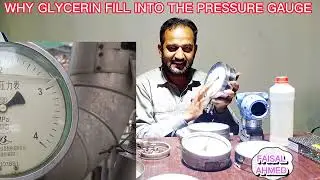 WHY GLYCERIN FILL INTO THE PRESSURE GAUGE