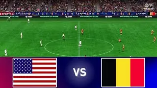 FC 24:  USWNT vs. BELGIUM (w) | Sep 7, 2024 | International Friendly | PS5 Gameplay
