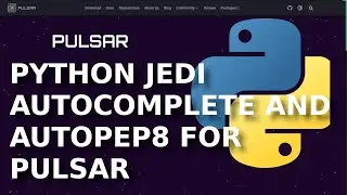 Pulsar's Python Autocomplete and AutoPep8 Formatting