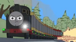 Taking an ENTIRE train of explosives from Tidmouth to Crovan's gate (In ThomToys)