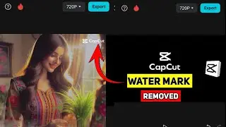 How to remove watermark from video in Capcut ✅ | how to remove Capcut ending watermark |  2024