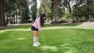 Play a Par 3 Course with Me! | High Handicap Bogey Golf | Francesca Fox