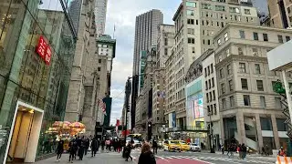 NYC LIVE Exploring Manhattan on Wednesday Evening ( 10 January 2024 )