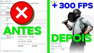 COMO AUMENTAR O FPS EM 100% E ACABAR COM LAG EM JOGOS!!!