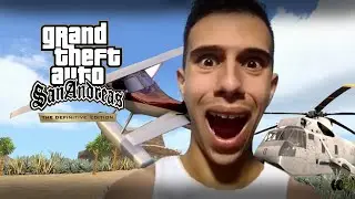 ESCOLA DE AVIAÇÃO! - GTA San Andreas: Definitive Edition - Parte 21